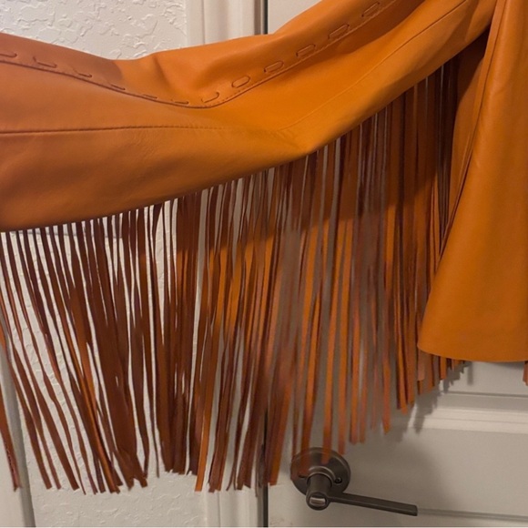 NWT Double D Ranch Sonora Jacket in Marigold Fringe and more Fringe RTL $895 M - Picture 10 of 10